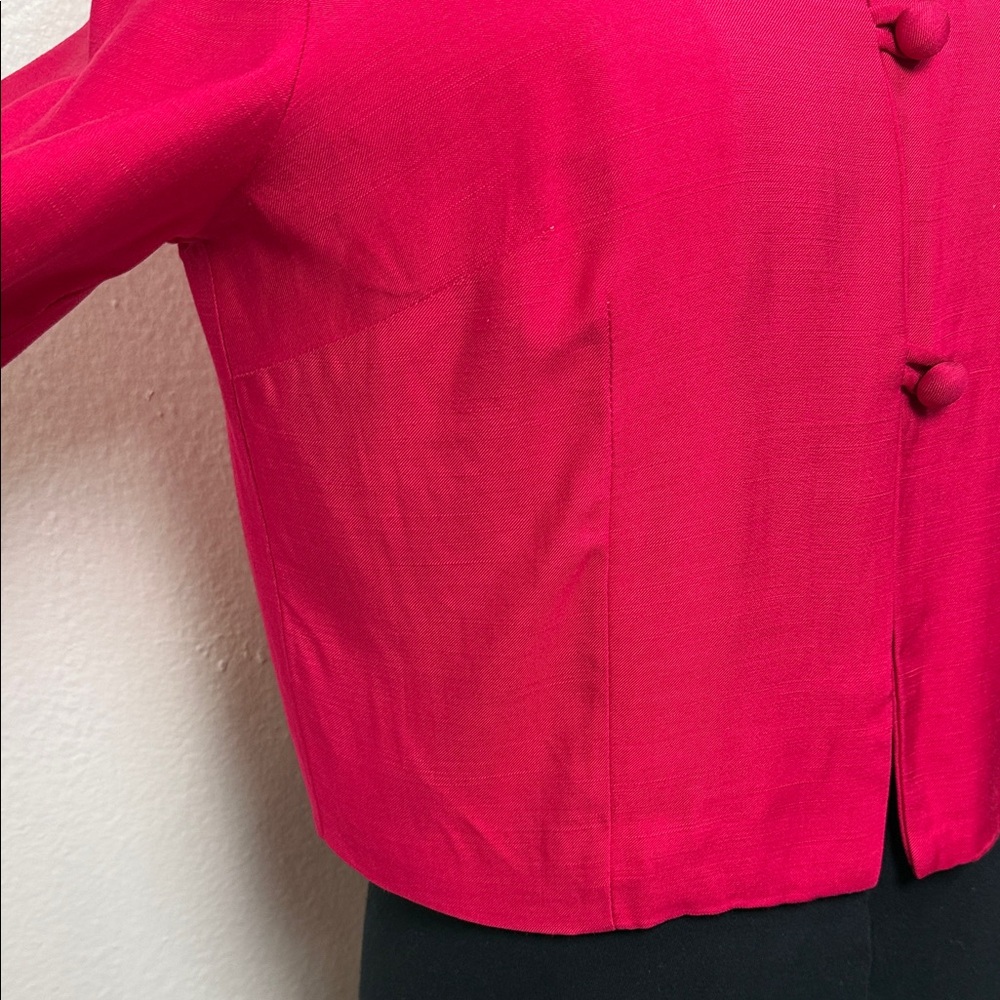 Women's Pink Vintage Jacket - Picture 4 of 9